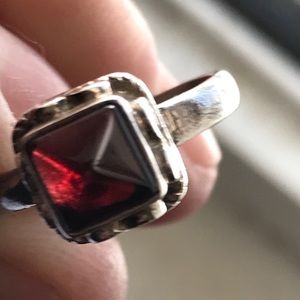 Garnet ring